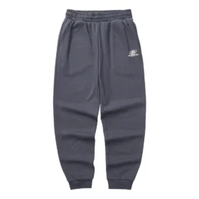 Colorful Casual Series Drawstring Knit Pants “Grey”