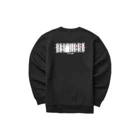 Colorful Casual Series Graphic Crew Sweatshirt “Black White” Colorful Casual Series Graphic Crew Sweatshirt “Black White”