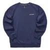 Colorful Casual Series Graphic Crew Sweatshirt “Navy White”