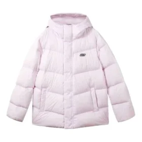Colorful Casual Series Solid Logo Hooded Down Jacket “Multi-Color”