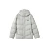 Colorful Casual Series Solid Logo Hooded Down Jacket “Multi-Color”