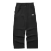 Colorful Casual Series Straight Leg Pants “Black”