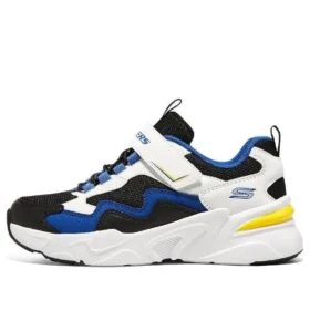 Comfortable Sport Sneakers “Black White Blue”