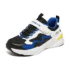 Comfortable Sport Sneakers “Black White Blue”