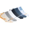 Cotton Tie-Dye No-Show Socks – 6 Pack