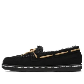 Cozy Campfire Low-Top Slip-on Shoes Black