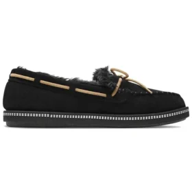 Cozy Campfire Low-Top Slip-on Shoes Black