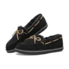 Cozy Campfire Low-Top Slip-on Shoes Black