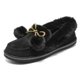 Cozy Slip-On Shoes “Black” Cozy Slip-On Shoes “Black”