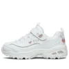 D’ Lites 1.0 Chunky Shoes “White Red”