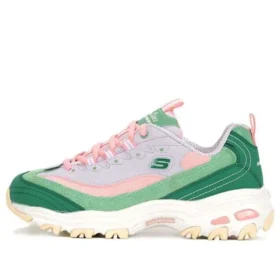 D’ Lites 1.0 Dad Shoes GS Green/Pink
