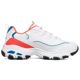 D’ Lites 1.0 Low-Top Running Shoes White/Orange