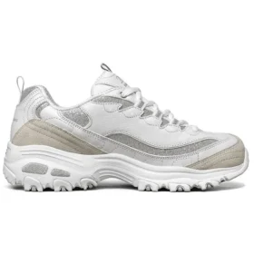 D’ Lites 1.0 Low-Top Running Shoes White/Silver