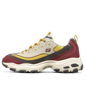 D’ Lites 1.0 Low-Top Running Shoes White/Yellow/Red