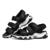 D lites 2.0 3 Straps Sandals “Black White”