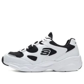 D’ Lites Airy Low-Top Daddy Shoes White/Black