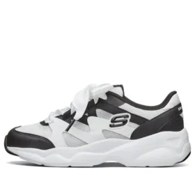 D’ Lites Airy Low-Top Daddy Shoes White/Black