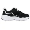 D’ Lites Airy Sports Shoe Black White