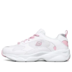 D’ Lites Campus Leisure Chunky Shoes White/Pink