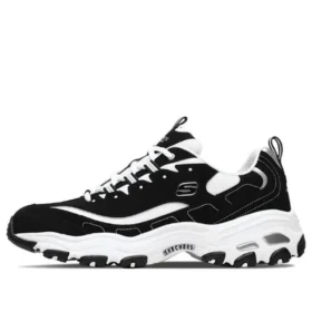 D’ Lites Daddy Shoes “White Black”