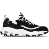 D’ Lites Daddy Shoes “White Black”