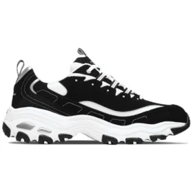 D’ Lites Daddy Shoes “White Black”
