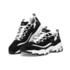 D’ Lites Daddy Shoes “White Black”