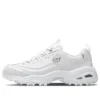 D’ Lites Daddy Shoes “White Silver”