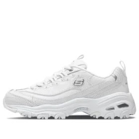 D’ Lites Daddy Shoes “White Silver”