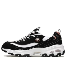 D’ Lites Devoted Fan Low-Top Running Shoes Black/White