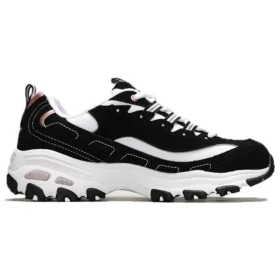 D’ Lites Devoted Fan Low-Top Running Shoes Black/White