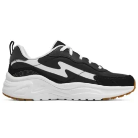 D’ Lites Jogger Kadn Siyah Sneakers “Black White”