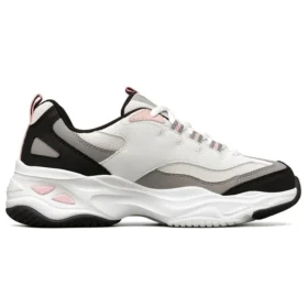 D’ Lites Low-Dad Shoes White/Black/Pink