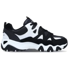 D’ Lites Low-Top Daddy Shoes Black/White