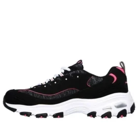 D’ Lites Low-Top Running Shoes Black/Pink