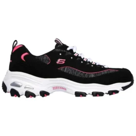 D’ Lites Low-Top Running Shoes Black/Pink