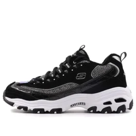 D Lites Low-Top Running Shoes Black/White