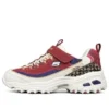 D Lites Low Top Running Shoes Red/White/Black