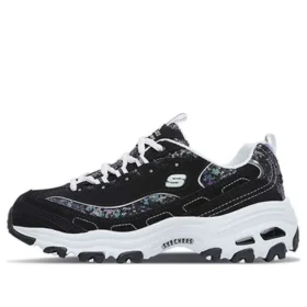 D’ Lites Low-Top Sneakers Black/White