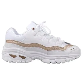 D’ Lites Running Shoes White/Gold