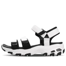 D’ Lites Sandal GS Black/White