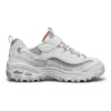 D’ Lites Shoes “White Grey”