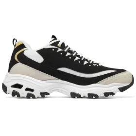 D’ Lites Sneakers “Black Beige White”