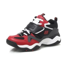 D’ Lites Train Mid-Top Daddy Shoes Red/Black