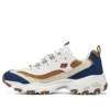 D’ Lites Varsity Spirit Sneaker “White Blue”