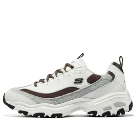 D’ Lites Varsity Spirit Sneaker “White Brown Grey”