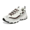 D’ Lites Varsity Spirit Sneaker “White Brown Grey”