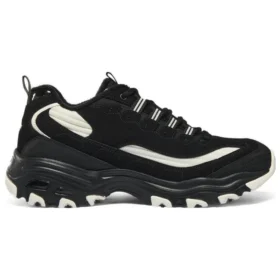 D’ Lites Zip Along Shoes “Black White”