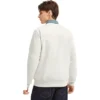 Diamond Series Letter Printed Crew Sweater “White Black”