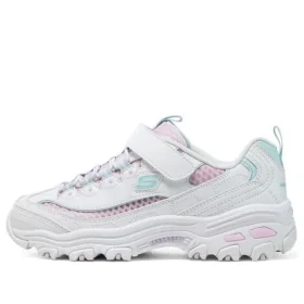 Dlites Chunky Shoes “White Pink Blue”
